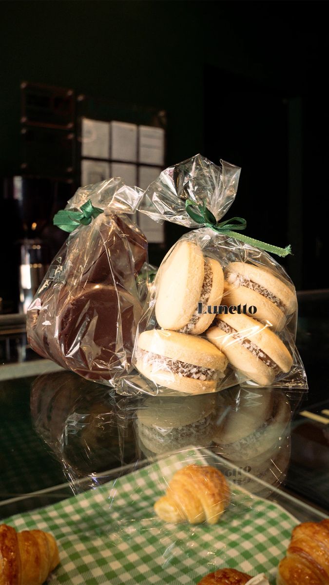 Alfajores Lunetto, bolsa de 4