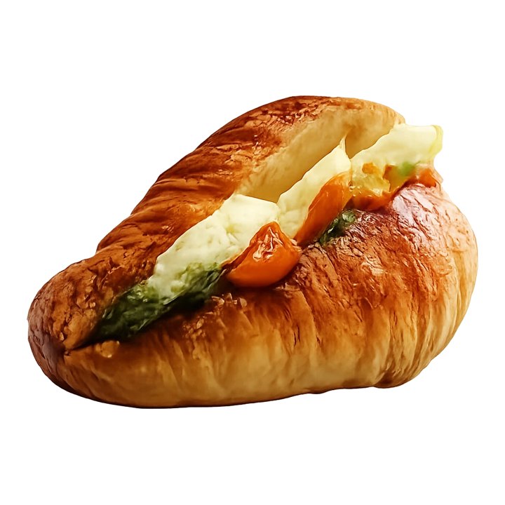 Media luna Caprese 7 cm — Lunetto