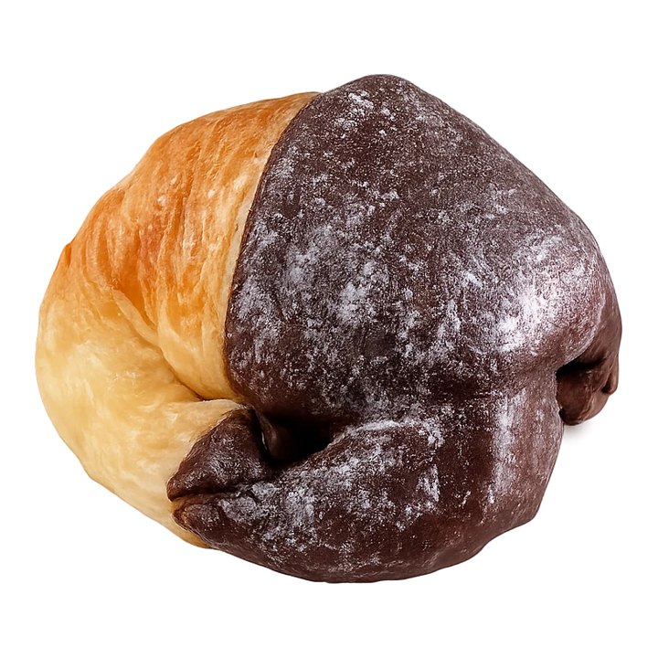 Media luna Chocolate Dubai 7 cm — Lunetto